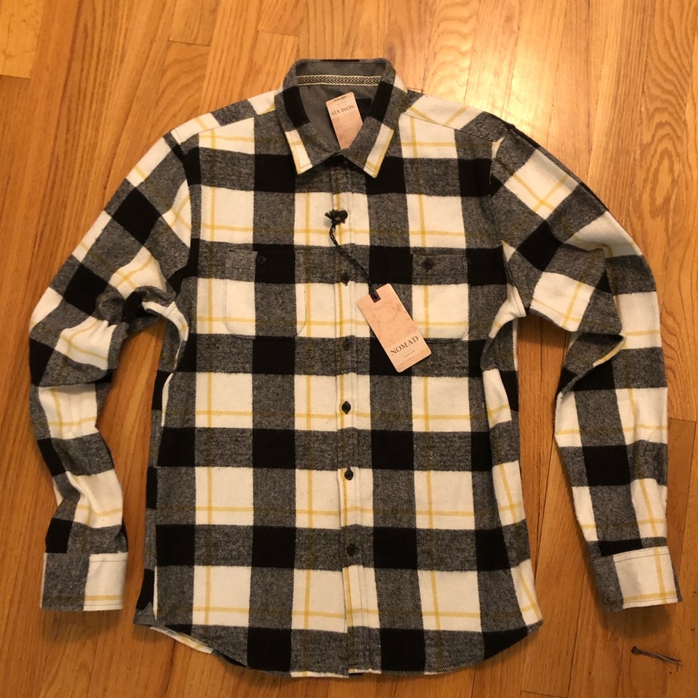 Nomad by Craft + Flow Flannel Shirt Sz M